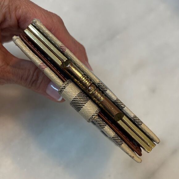 Burberry Vintage Haymarket Check Knight Insignia Bifold Wallet - HTF - Picture 8 of 16